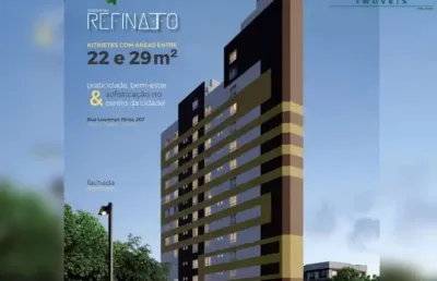 Kitnet / Stúdio à venda na Rua Lourenço Pinto, 267, Centro, Curitiba