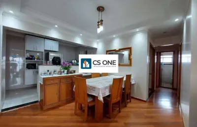 Apto à venda centro sbc cond.arcadia 104 m² 3 dom 1 suíte 2 vagas