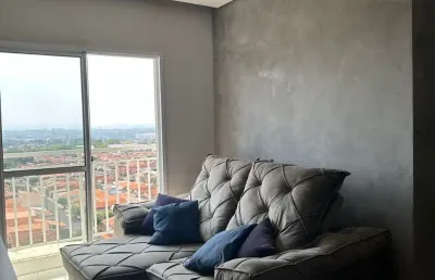 Lindo apartamento com sacada para você que busca sair do aluguel.