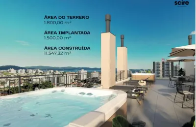 Apartamento com 2 quartos à venda na Rua Manoel Loureiro, 100, Barreiros, São José