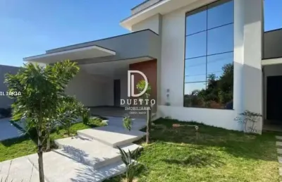 Casa em condomínio para venda em indaiatuba, loteamento park gran reserve, 3 dormitórios, 3 suítes, 4 banheiros, 4 vagas