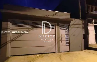Casa para venda em indaiatuba, parque residencial sabiás, 3 dormitórios, 1 suíte, 2 banheiros, 2 vagas