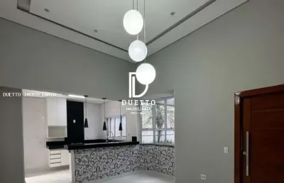 Casa em condomínio para locação em indaiatuba, jardim montreal residence, 3 dormitórios, 1 suíte, 2 banheiros, 2 vagas