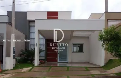 Casa em condomínio para venda em indaiatuba, jardins do império, 3 dormitórios, 1 suíte, 2 banheiros, 2 vagas