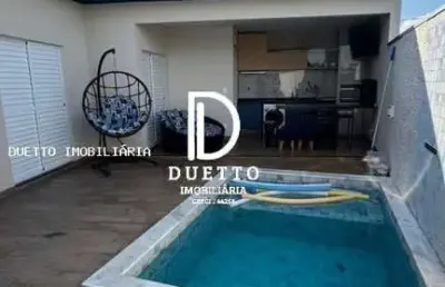 Casa para venda em indaiatuba, parque barnabé, 3 dormitórios, 1 suíte, 2 banheiros, 2 vagas