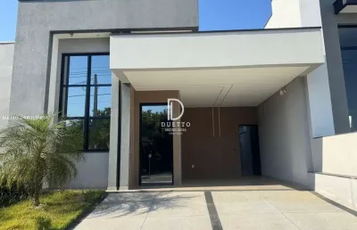 Casa em condomínio para venda em indaiatuba, loteamento park gran reserve, 3 dormitórios, 1 suíte, 2 banheiros, 3 vagas