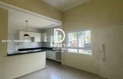 Casa em condomínio para locação em indaiatuba, jardim montreal residence, 3 dormitórios, 1 suíte, 2 banheiros, 2 vagas
