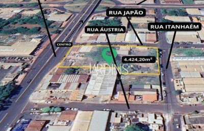 Terreno à venda vila carvalho, av. brasil 4.424,20m² | ribeirão preto/sp