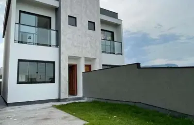 Casa com 2 quartos à venda na rua leoni pamplona, 431, bela vista, palhoça por r$ 498.000