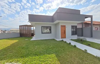Casa com 3 quartos à venda na avenida paulo roberto vidal, 234, bela vista, palhoça por r$ 600.000