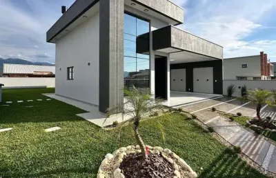 Casa com 3 quartos à venda na rua valdir zanon, 9011, guarda do cubatão, palhoça por r$ 847.900