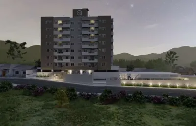 Apartamento com 2 quartos à venda na rua zigomar georgina de souza silva, 7890, areias, são josé por r$ 405.440