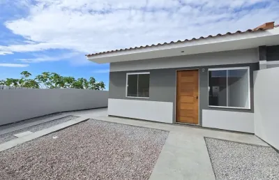 Casa com 2 quartos à venda na rua zulmira pamplona gomes, 324, bela vista, palhoça por r$ 375.000