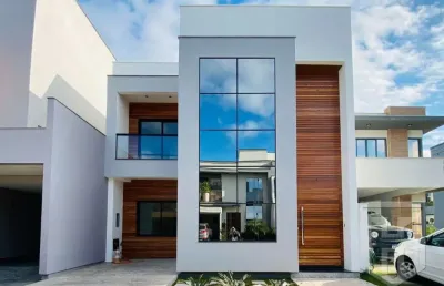 Casa em condomínio fechado com 3 quartos à venda na avenida deltaville, 77, deltaville, biguaçu por r$ 1.190.000
