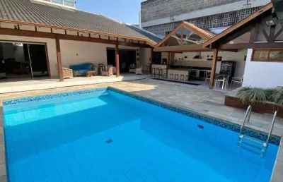 Parque do lago- casa para locação com  4 dormitórios para alugar, 530 m² por r$ 15.000/mês - parque