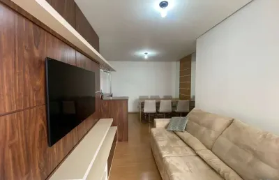 Evolution home aryton senna mobiliado - r$ 950.000 - apartamento à venda, 3 dormitórios (1 suite) ,