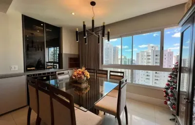 Élegance mobiliado - r$ 1.430.000 - apartamento á venda, 3 quartos (1 suíte), 122m², 2 vagas, gleba
