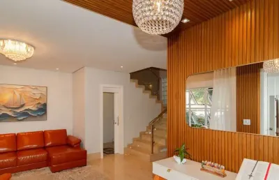 Santana residence - r$ 2.850.000 - casa mobiliada à venda , com 4 quartos (2 suítes)  1 demi-suíte,