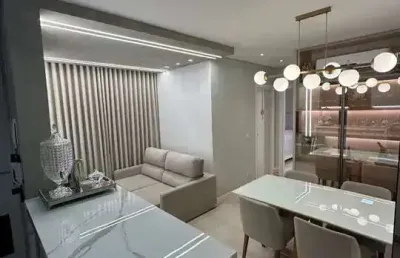 Concept palhano - apartamento com 2 dormitórios para alugar, 58 m² por r$ 3.800/mês - gleba palhano
