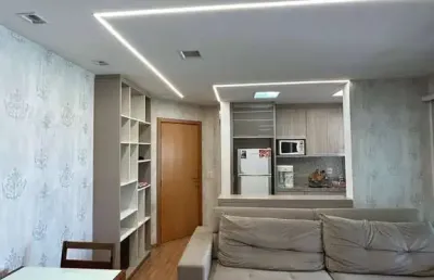 Florais eco resort - r$ 730.000 - apartamento à venda somente permuta, 3 dormitórios (1 suíte), 2 v