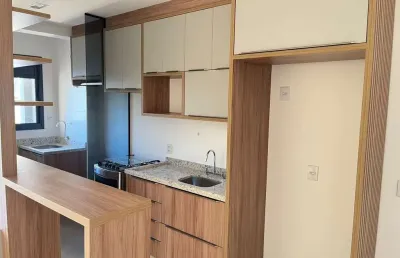 Mind palhano | apartamento para locação com 2 quartos (1 suíte), sala ampla, 1 vaga de garagem por