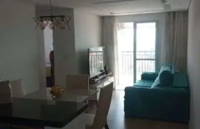 Apartamento à venda no picanço -59 m² - 2 dormitórios - 1 suíte - sacada - 1 vaga.
