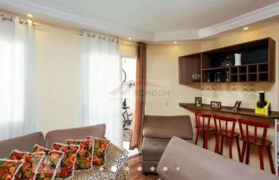Apartamento à venda na vila endres - condomínio atua - 65 m²- 2 dormitórios - 1 suíte - varanda - 1 vaga.