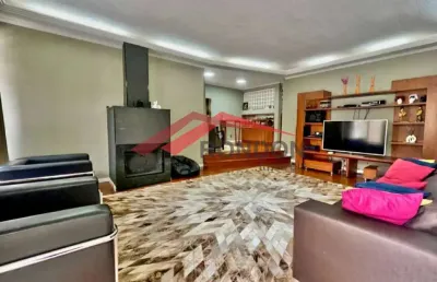 Sobrado alto padrão à venda na vila rosália - 514 m² de área construída - 4 dormitórios - 3 suítes - quintal - área gourmet.