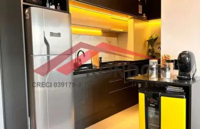Apartamento 38 m² mobiliado com 1 dormitório para locação no condomínio anália franco