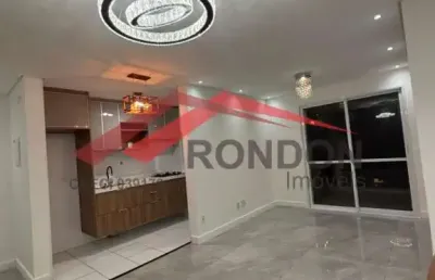Apartamento para locação no jardim flor da montanha - 68,00 m² - 2 dormitórios - 1 suíte - varanda com churrasqueira - 1 vaga.