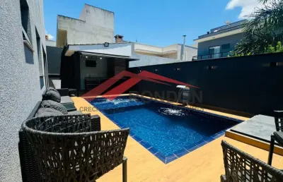 Linda casa em condomínio - atibaia - porteira fechada