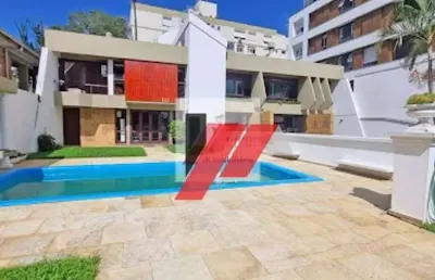 Casa com 6 dormitórios à venda, 600 m² por r$ 4.900.000,00 - menino deus - porto alegre/rs