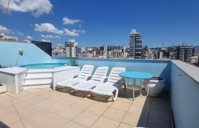 Cobertura duplex de 204,79m²- menino deus - porto alegre/rs