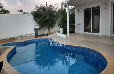 Maravilhosa casa para venda no swiss park campinas, 4 suítes, com closet