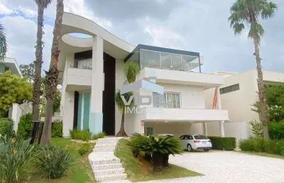 Casa de alto padrão à venda no alphaville dom pedro | campinas - sp