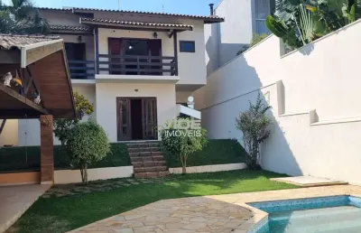 Casa em condomínio de campinas-sp - 3 quartos, 2 suítes, 3 salas, 5 banheiros, 4 vagas - 267m² - loteamento caminhos de são conrado