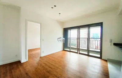 Apartamento de 1 quarto no cambuí, campinas-sp: 43,08m², novo, sacada, academia. ideal para solteiros ou casais.
