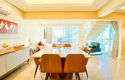Apartamento duplex para locação ou venda em campinas/sp | cambuí | cobertura