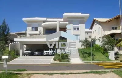 Casa de luxo em condomínio no alphaville d pedro - campinas: 4 quartos, 4 suites, 362m² de área! venha conhecer!