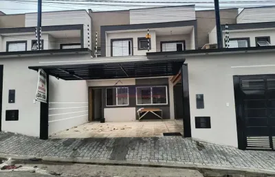 Sobrados novos na vila santa terezinha, 02 suítes, 03 wcs, sala conjugada com a cozinha, 02 vagas.
