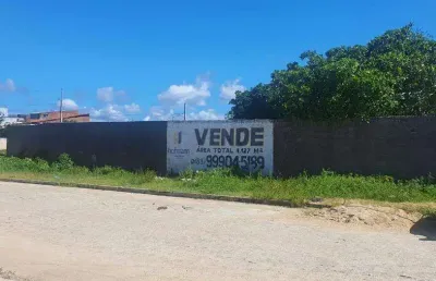 Terreno a venda com 1.127m² na cidade de cabedelo - documentação 100% regular