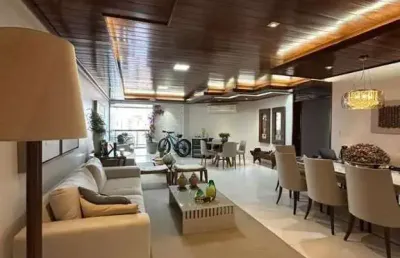 Apartamento em tambaú, 3 suítes, 3 salas, 2 vagas soltas!
