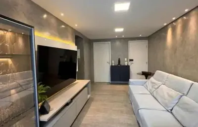 Apartamento totalmente mobiliado com 2 quartos em ponta de campina