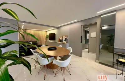 Apartamento com 3 suítes totalmente mobiliado e próximo do mar na praia de intermares