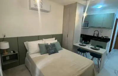 Flat novo e mobiliado próximo da praia no bairro do cabo branco