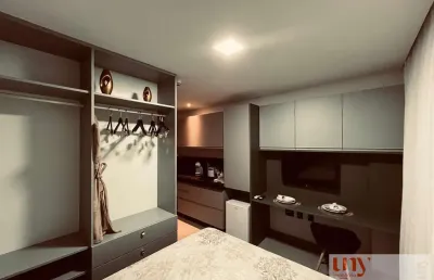Flat novo, todo mobiliado, no empreendimento get one no jardim oceania