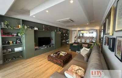 Apartamento todo mobiliado e climatizado com 202 m² e 3 suítes em manaíra