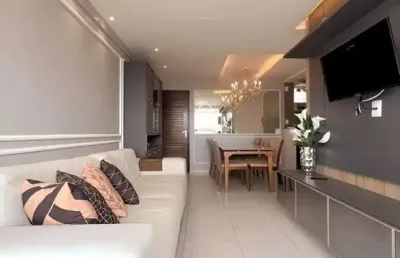 Apartamento com 3 quartos e móveis projetados em manaíra
