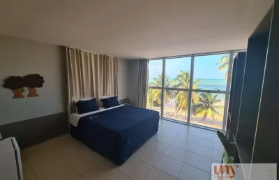 Flat mobiliado posição nascente com serviço de hotel no cabo branco