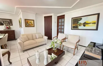 Apartamento porteira fechada com 102 metros e 3 quartos em manaíra
